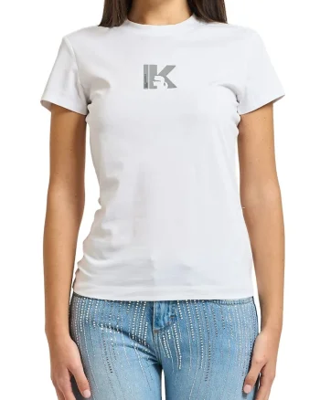 Tricou dama  B2W17064 Alb, Alb
