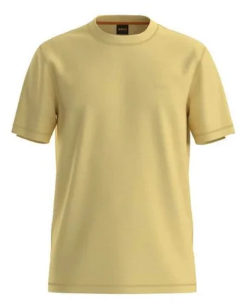 Tricou Teod cu decolteu clasic, Galben inchis