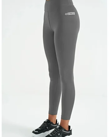 Colanti,  Scuba, elastic, gri inchis, poliester/elastan