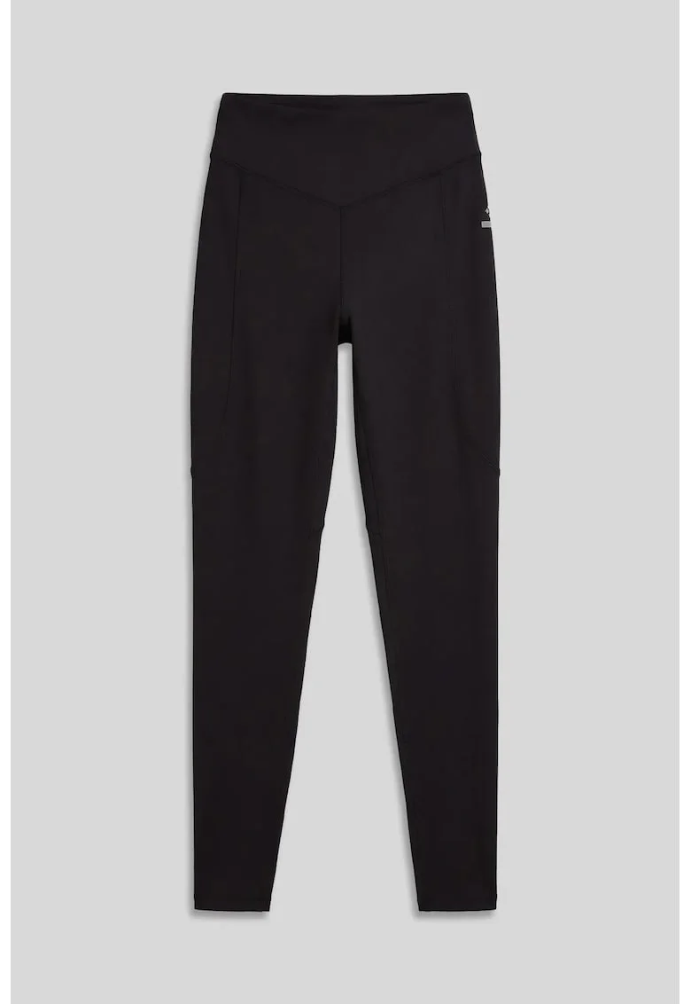 Colanti,  skinny, talie inalta, elastic, negru