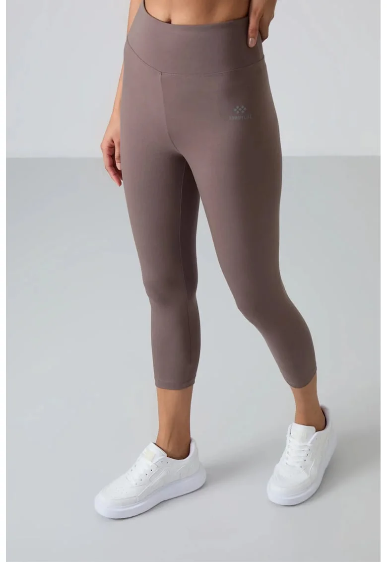 Colanti,  Capri, elastic, maro mocha, bumbac