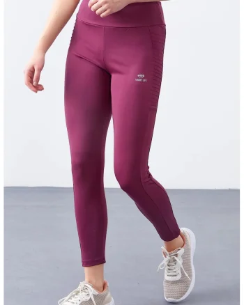 Colanti,  slim-fit, roz magenta, elastic, poliester