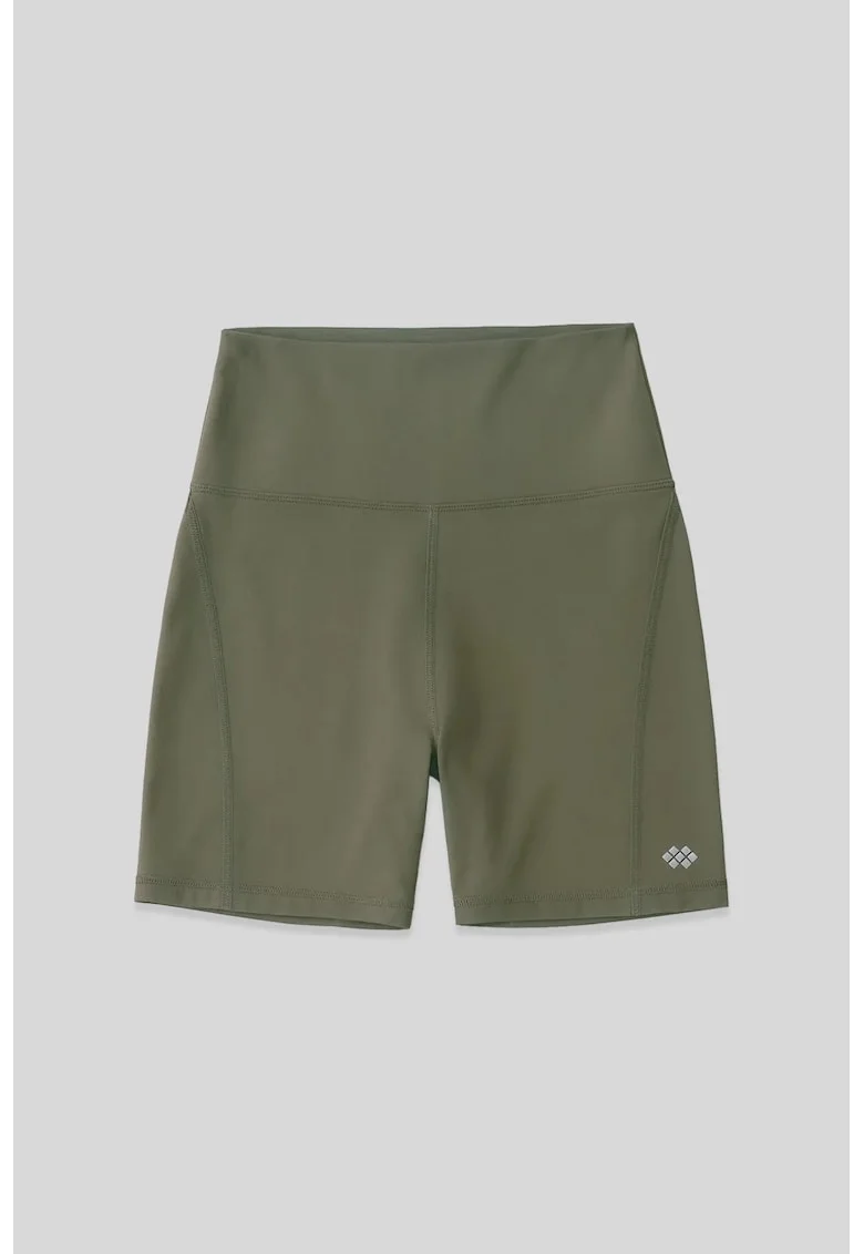 Colanti scurti,  talie inalta, Kaki