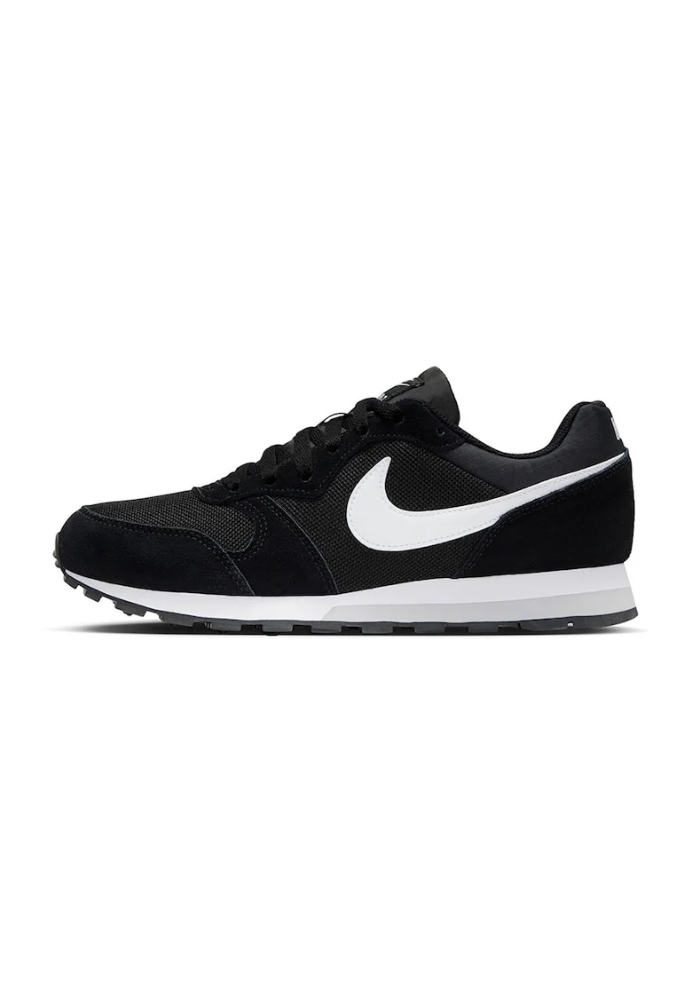 Pantofi sport MD Runner 2 cu garnituri din piele intoarsa, Alb, Negru 474186