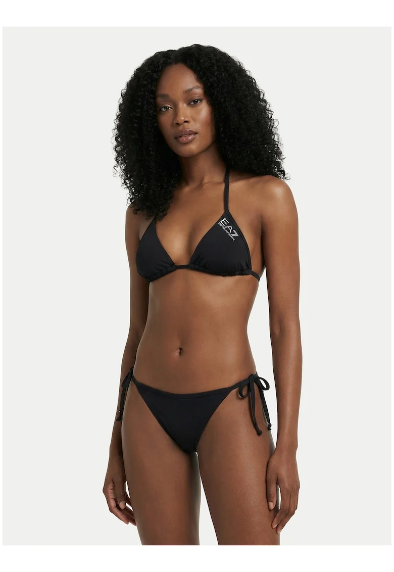 Costum de baie bikini,  material 485611, Negru