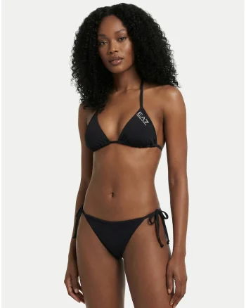 Costum de baie bikini,  material 485611, Negru