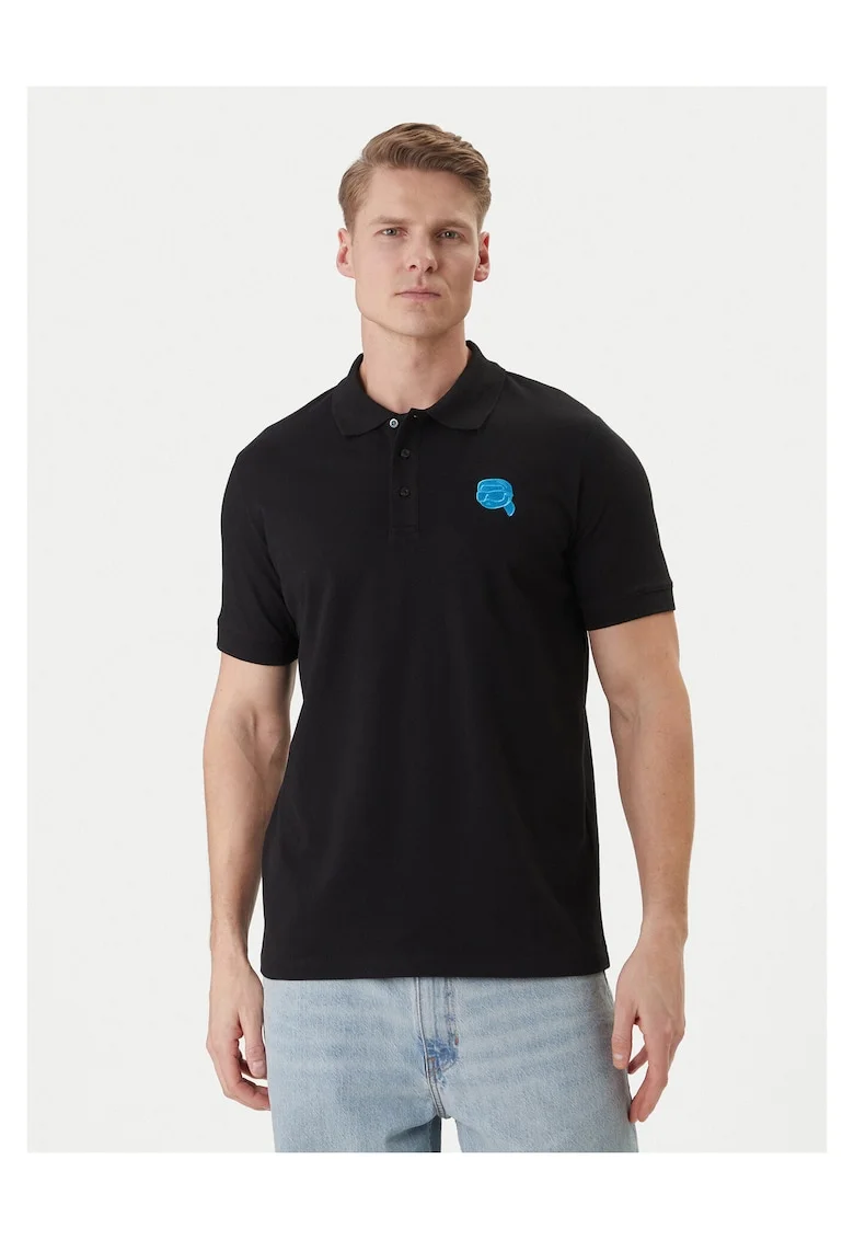 Tricou barbati,  bumbac , negru,