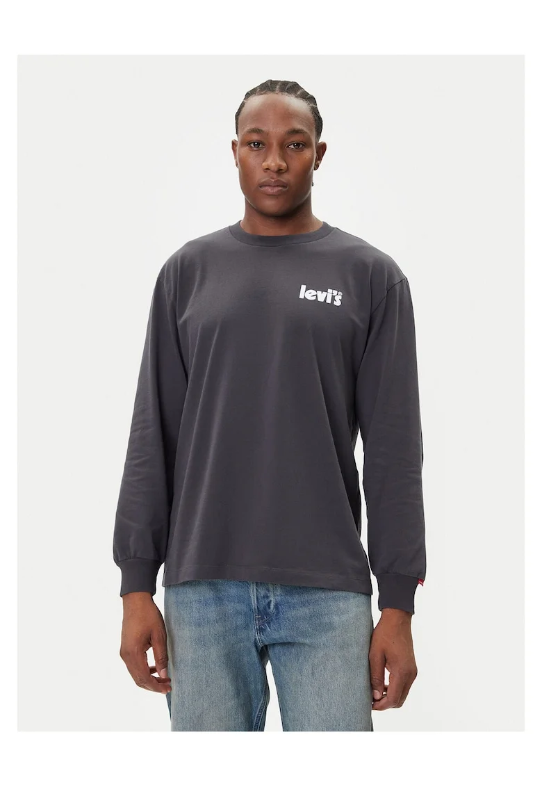 Bluza barbat  gri, bumbac