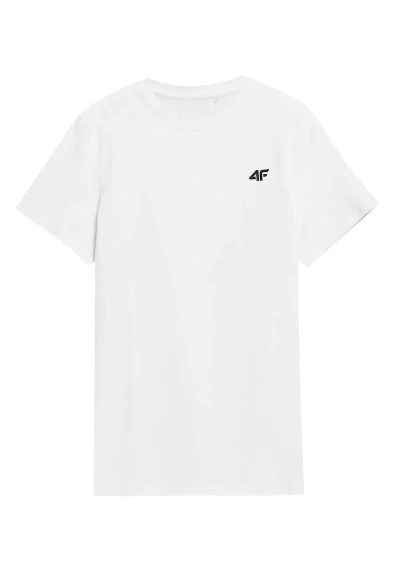 Tricou barbatesc  Eliaukane, alb, Alb