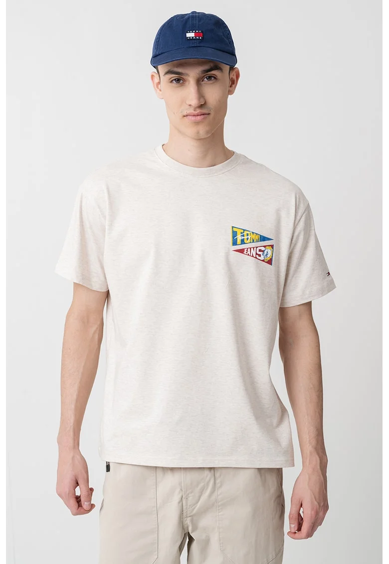 Tricou relaxed-fit din bumbac, Rosu