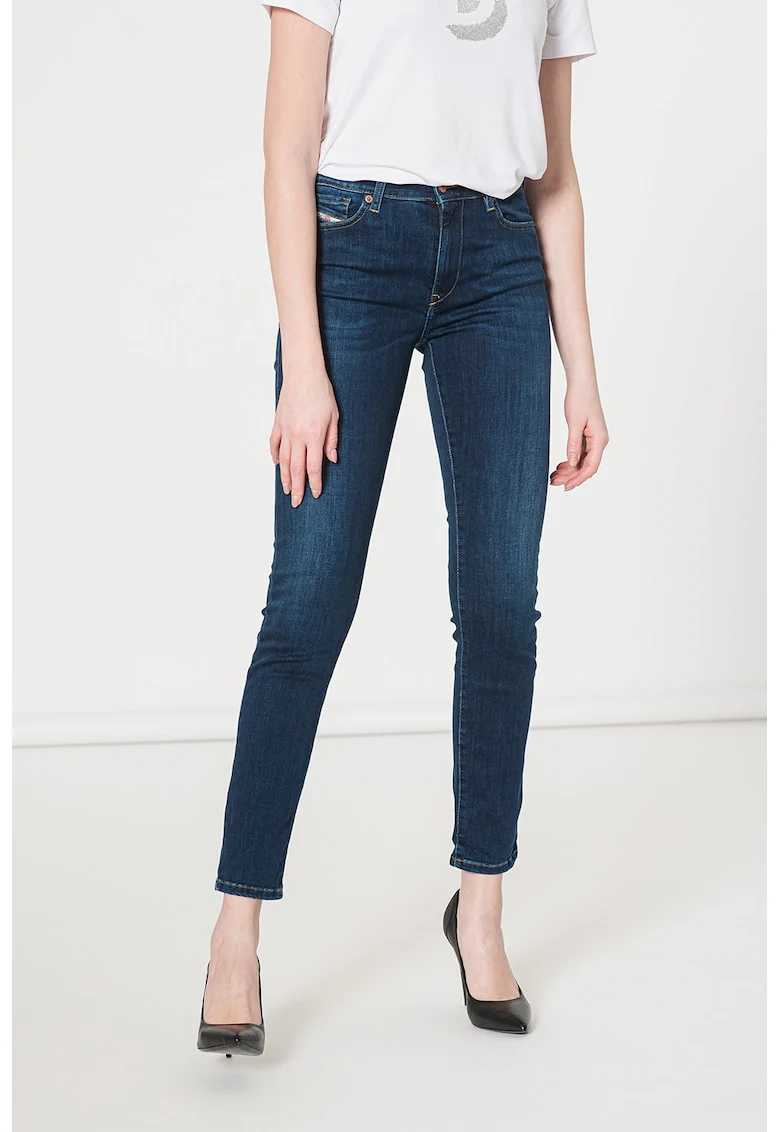 Blugi super-skinny Roisin, Bleumarin