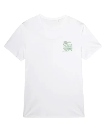 Tricou barbatesc  cu maneca scurta Sabanna alb, Alb