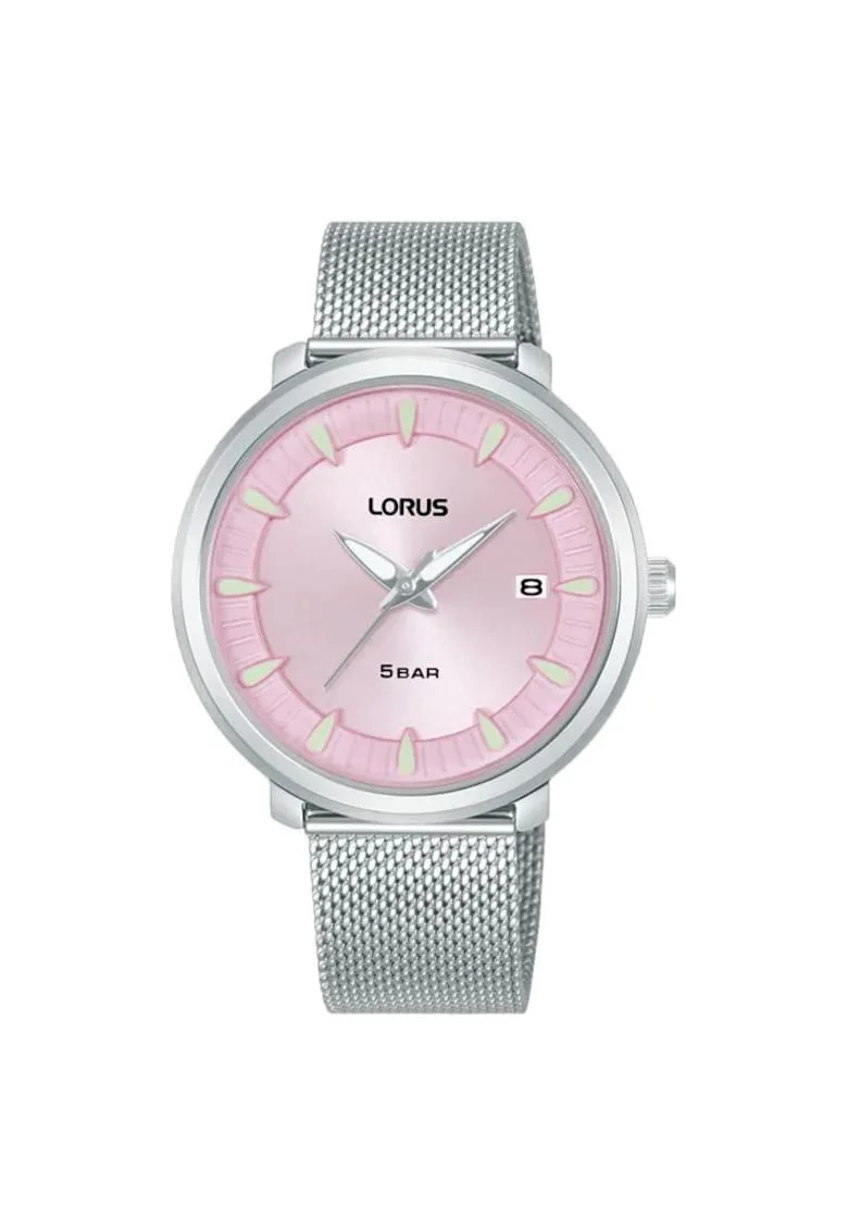 Ceas dama  RG807DX9, rozie, bratara inox, 36mm