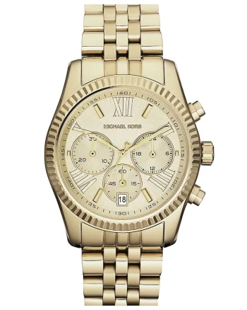 Ceas cronograf auriu Lexington