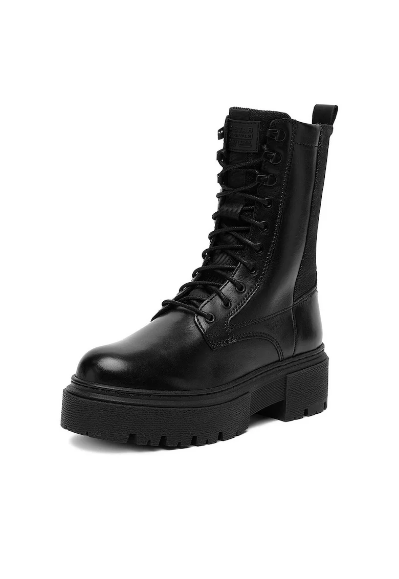 Ghete dama CEO-WB-ADELA-02,  Piele naturala, Negru