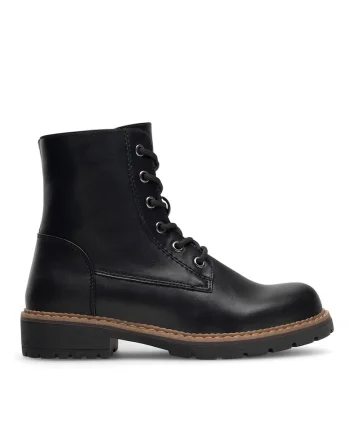 Ghete dama WS5866-26,  Piele ecologica, Negru,