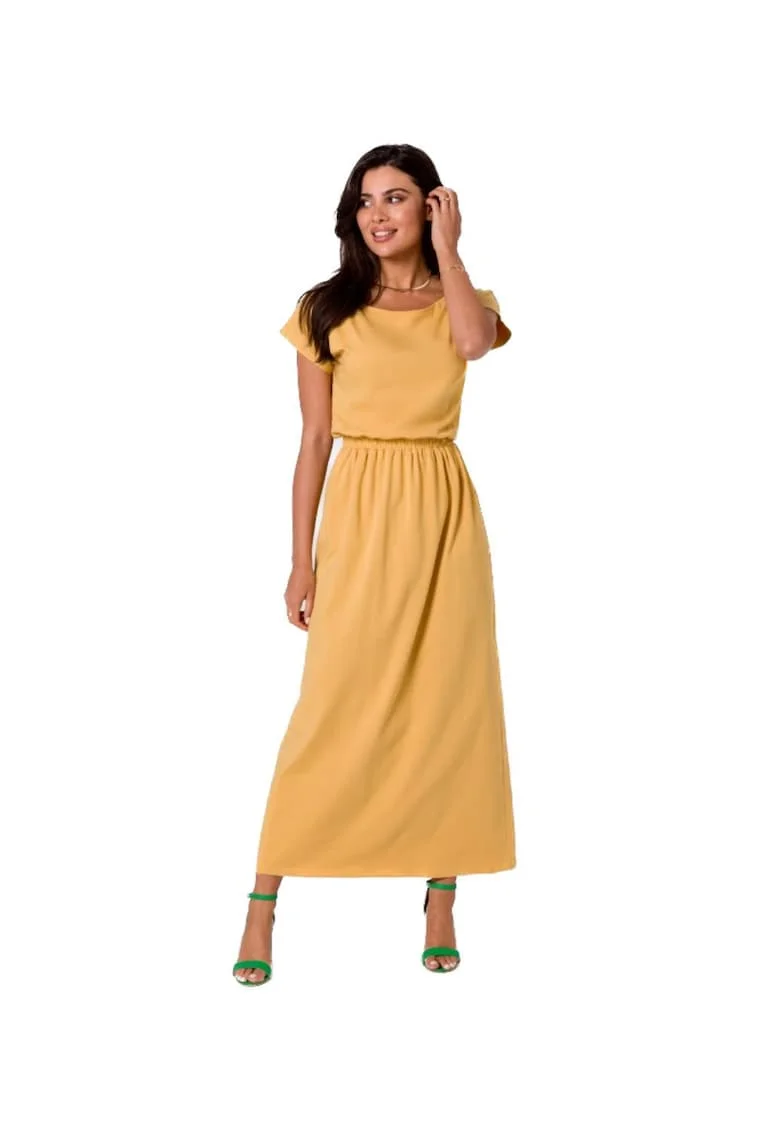 Rochie maxi cu elastic in talie,