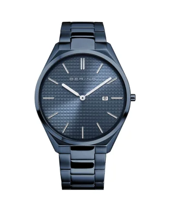 Ceas barbatesc  Quartz, 40mm, 3ATM, Albastru