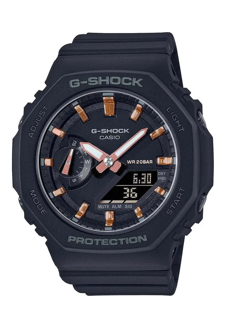 Ceas digital cu functii multiple G-Shock, Negru