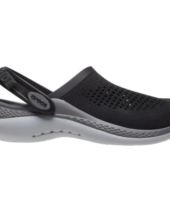 Saboti Crocs LiteRide 360 Clog Negru - Black/Slate Grey