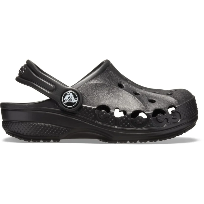 Saboți Crocs Baya Kids Clog Negru - Black