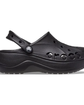 Saboți Crocs Baya Platform Clog Negru - Black