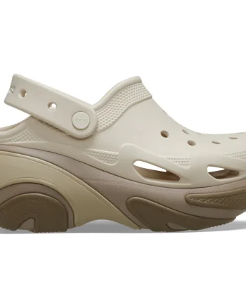Saboti Crocs Bubble Crush Clog Bej - Taupe