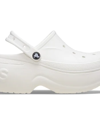 Saboti Crocs Bella Clog Alb - White