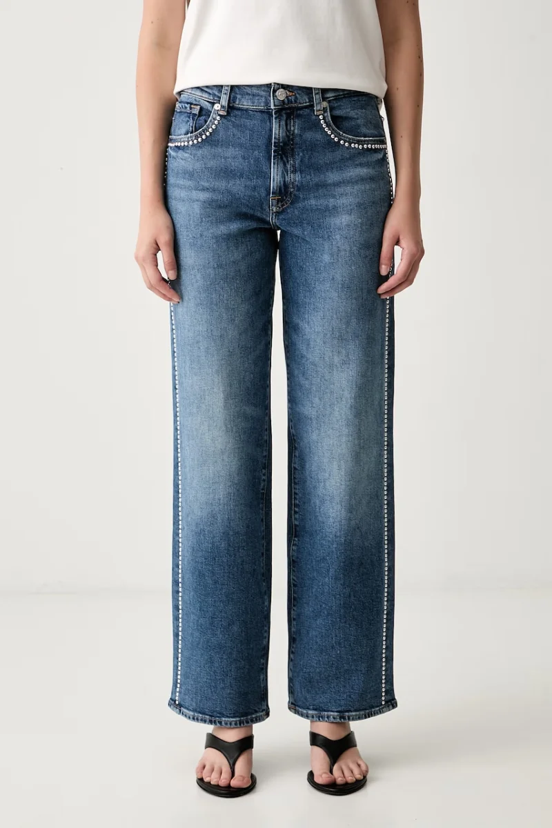 7 FOR ALL MANKIND blugi straight pentru femei