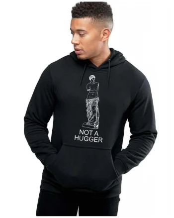 Hanorac Barbati Negru - Not a hugger