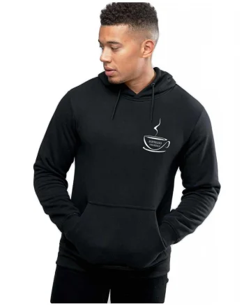 Hanorac Barbati Negru - Espresso Yourself II