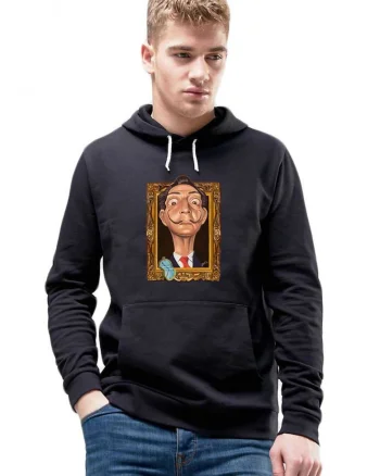 Hanorac Barbati Negru - Dali - Frame