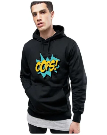 Hanorac Barbati Negru - Oops