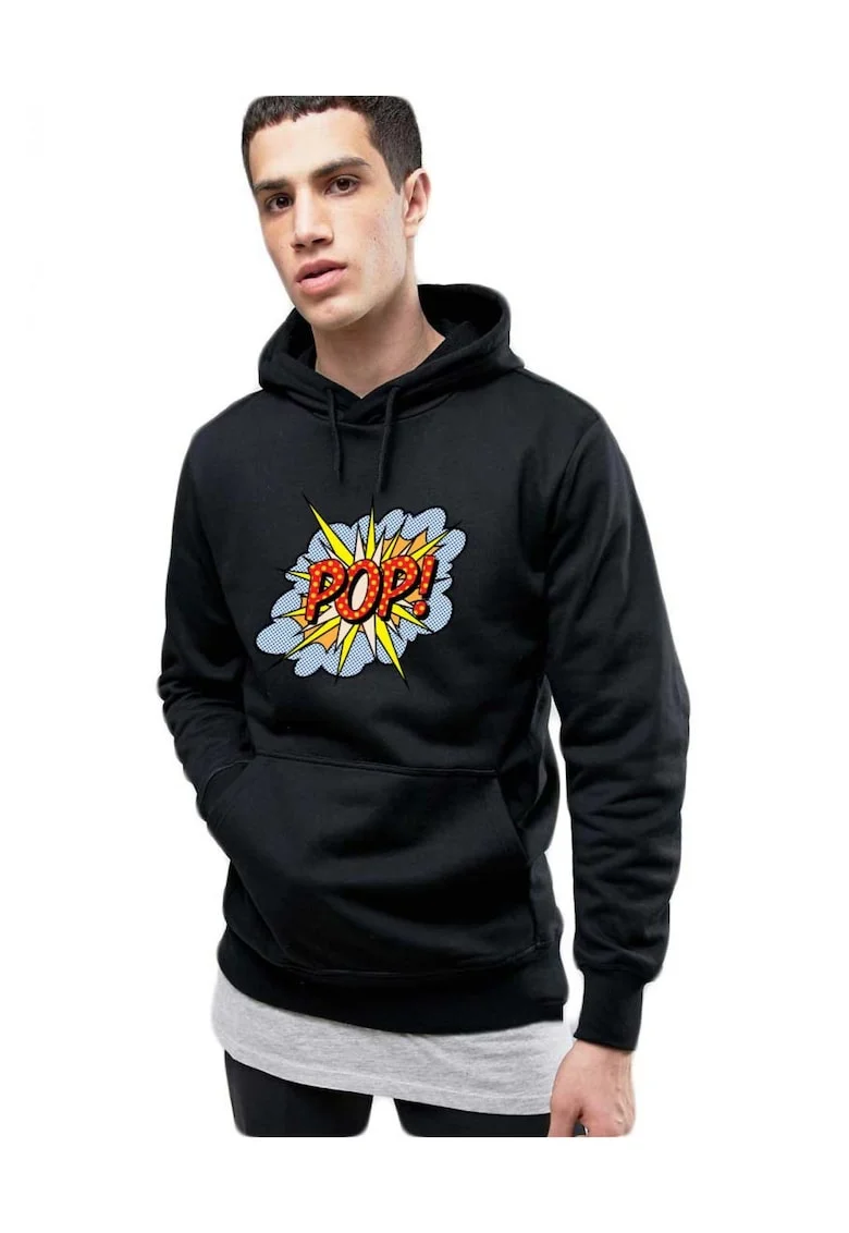 Hanorac Barbati Negru - POP