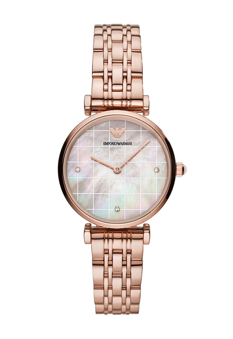 Ceas cu cadran Mother of Pearl, Auriu rose
