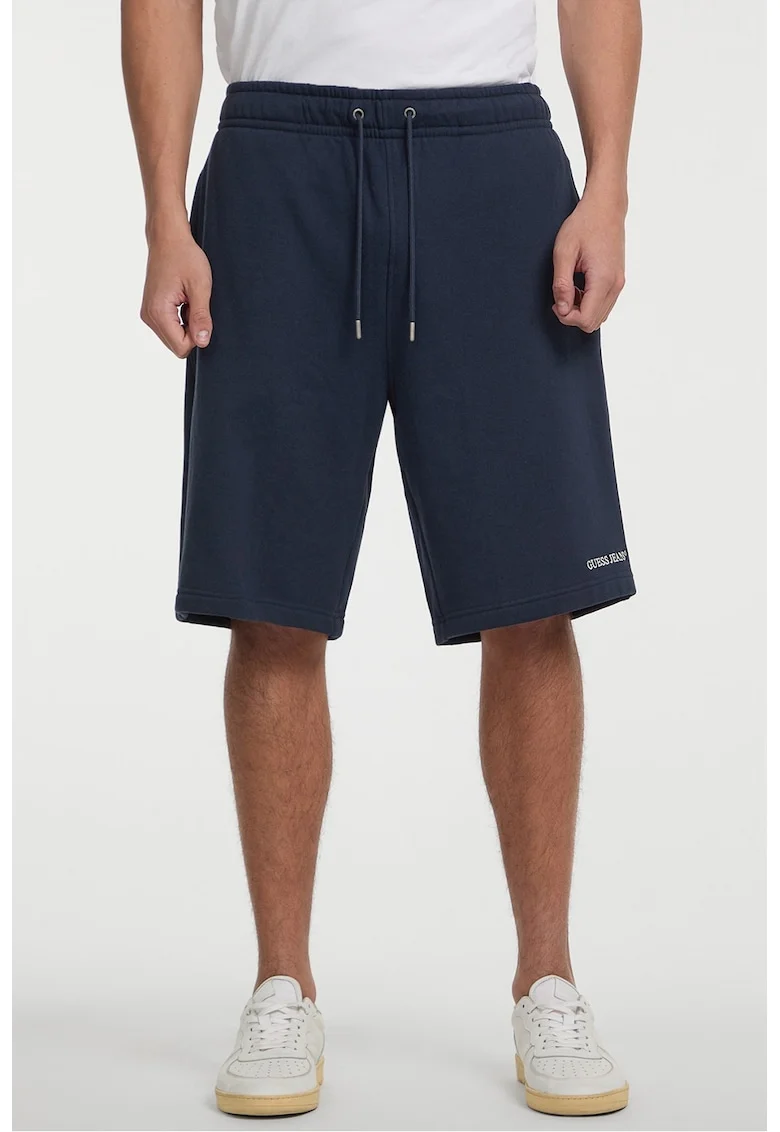 Bermude sport de bumbac, Bleumarin