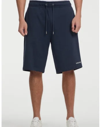 Bermude sport de bumbac, Bleumarin