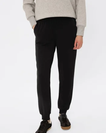 Pantaloni de trening dama,  N-Silo, Regular Fit, Negru
