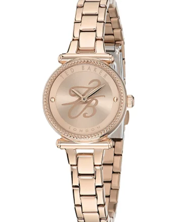 Ceas analog Iconic Jolyye - 26 MM, Auriu rose