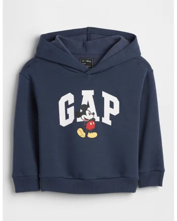 Hanorac cu logo si Mickey Mouse, Albastru ultramarin