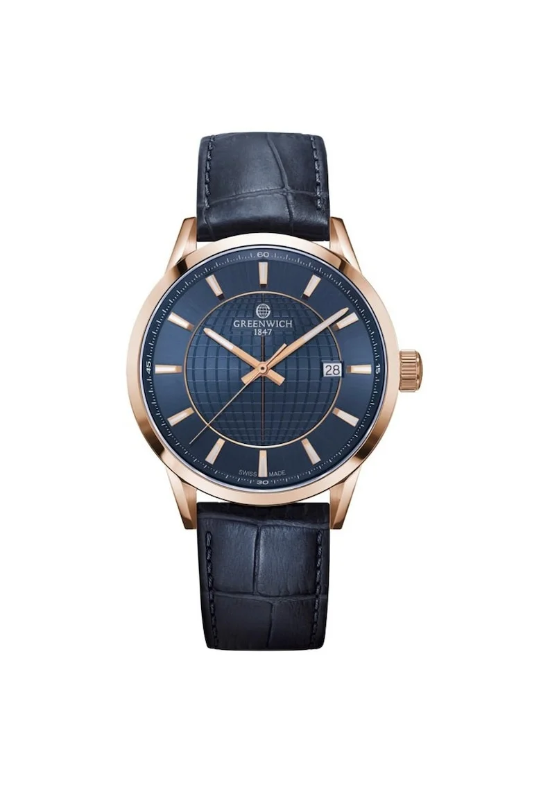 Ceas Barbati,  Allegro - 65875, Albastru