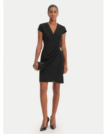Rochie Femei,  Poliester, Negru, Negru