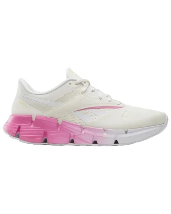Pantofi sport dama  Zig Dynamica 5, alb-roz, plasa si textil, tehnologie ZigTech, brant LuxComfort