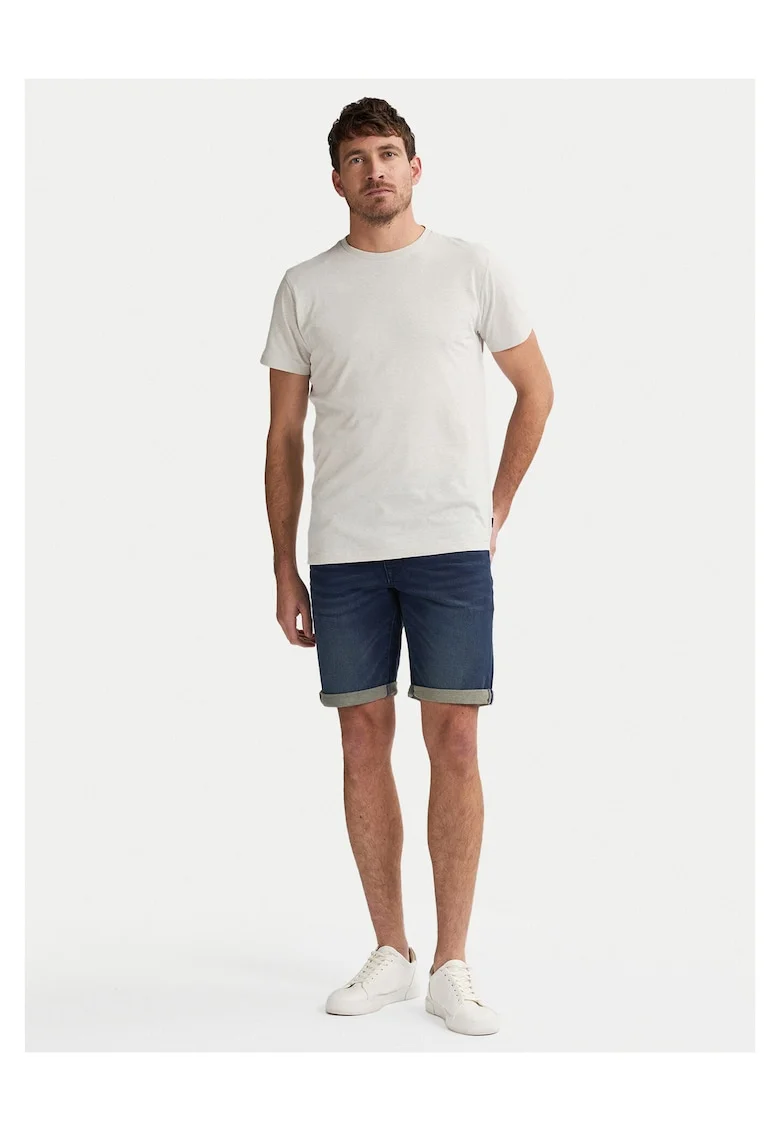 Pantaloni scurti barbati,  denim, Bleumarin