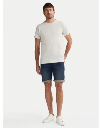 Pantaloni scurti barbati,  denim, Bleumarin