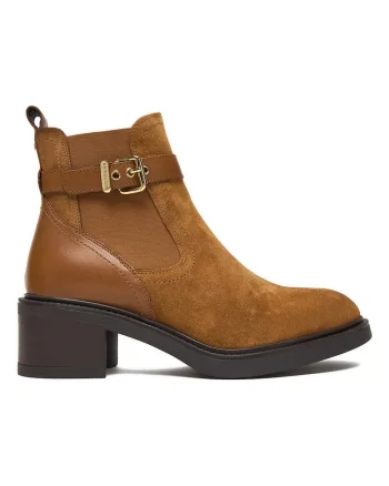 Botine U S Polo Assn, piele naturala, maro, Maro