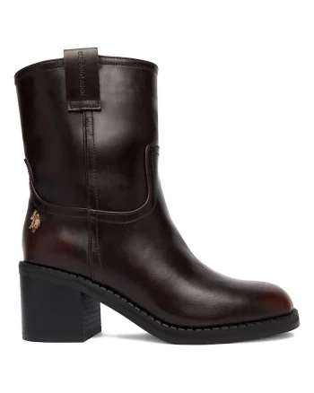 Botine dama,  maro, Maro