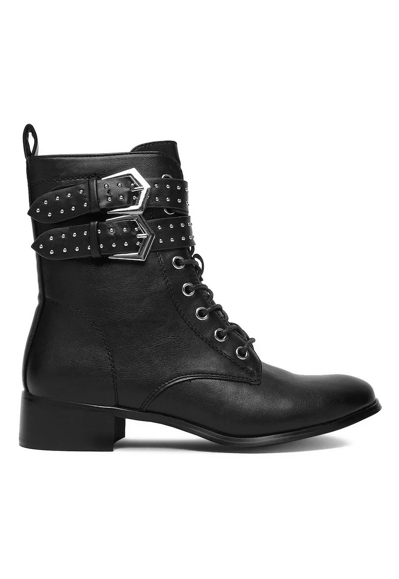 Pantofi femeie  textil, Negru