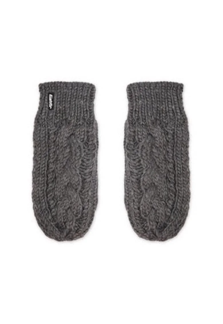 Manusi dama  Afra, gri, material sintetic