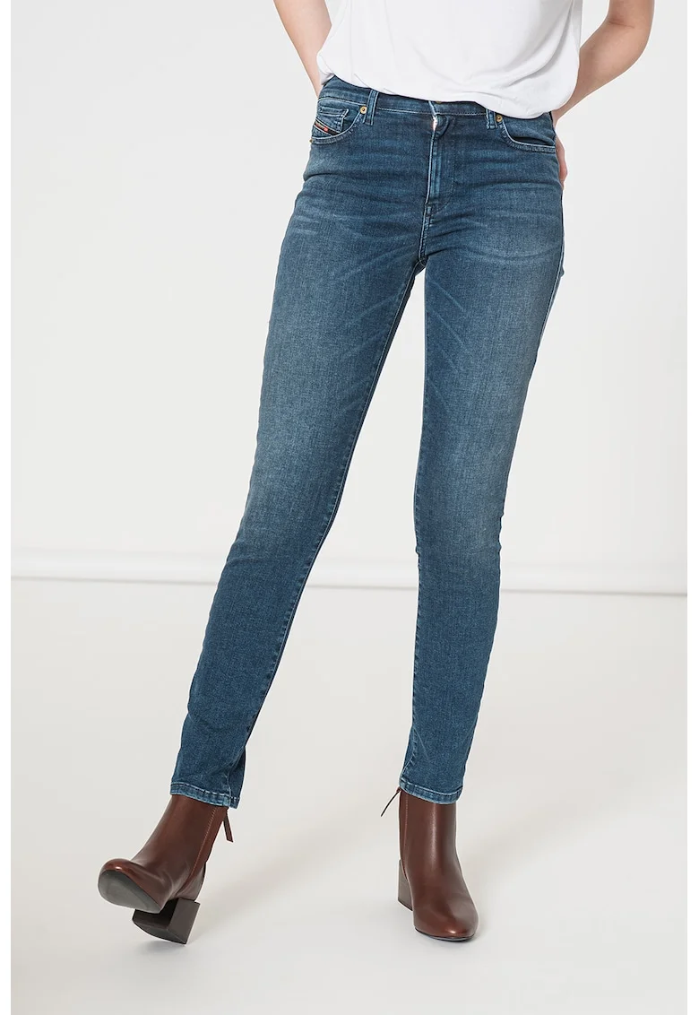 Blugi super-skinny Roisin, Albastru inchis